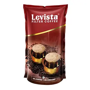 Levista Filter Powder coffee 60:40-500 gm pouch Bag