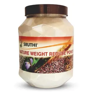 Sruthi Herbal Supplement Powder | 100% Natural & Ayurvedic Powder | Rich in Protein Mineral & Anti| Fiber Rich Breakfast Supplement | Pack of 1 (650 gms)