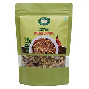 Millet Amma Organic Bajra Cda Namkeen 200 Gms Pack | ed With Peanuts Roasted Gram and more Mixture Items | Best Choice for Snack Time Parties & Events