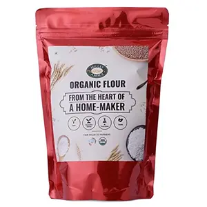Millet Amma Organic Roasted Gram Flour (Sattu) Organic - 1 Kg (500g x 2 Packs) | Contains MinerVitamins Fiber | 100% Vegan & | Suitable for Multiple Recipes