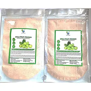 QYKKARE Premium Amla Fruit Powder 100% Natural Pack of 2 (100gmX2)