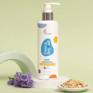 R for Rabbit Shampoo 400 ml Pure & Beyond for No Tears Ph 5.5 Mild & Gentle With Natural oatmeal & Avacado