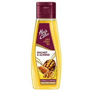 Hair & Care Dry Fruit Oil with Walnuts Almonds & Vitamin E| Hairfall |Stronger & Silkier Hair | 500 ml
