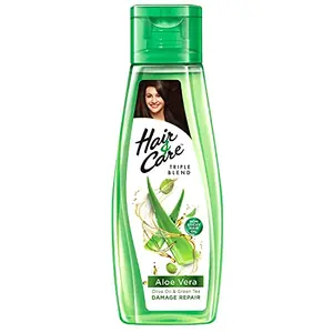 Hair & Care Damage Repair Non-Sticky Hair Oil with Aloe Vera Olive Oil & Green Tea 300 ml