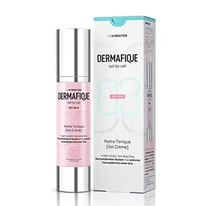 Dermafique Hydratonique Gel Cream | 50 g | fresh and hydrated skin for dry skin prevents skin water dermatologist tested