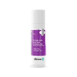 The Derma Co 3% Kojic Acid Dark Spot Corrector Gel for Spotless & Radiant Skin - 30g