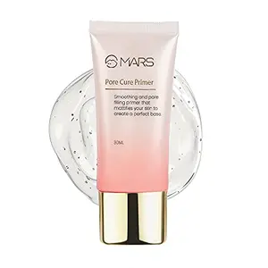MARS Pore Primer for Face Makeup | Long Lasting & Smooth Base with Oil Control (30ml)