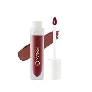 MARS Matte Liquid Lip Color | Long Lasting | Non-Transfer & Waterproof Lipstick for Women (4.5 ml) (09-Thief)
