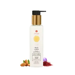 TVAM Deeply Nourishing Body Lotion | Almond Saffron and Goat's Milk | For Acne-Prone and Sensitive Skin | Anti-and - 200ml