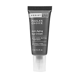 Paula's Choice RESIST  Eye Cream with Shea Butter & Vitamin C for Puffy Eyes Wrinkles Fine Lines & Crow's Feet