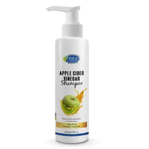 VHCA Apple Cider Vinegar Shampoo | For Dry Oily Frizzy Normal Hair | For Men Women Boys Girls | 200ml