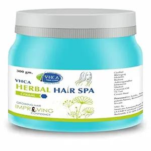 VHCA Hair Spa Cream for dry hair | for dry and frizzy hair | nourishing cream bath | | Hair Fancy Cover| For men women dry damaged hair types 300 ml