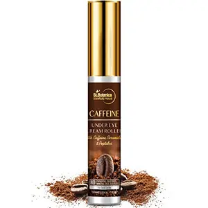 St.Botanica Caffeine 1% Under Eye Cream Roller With Ceramides And Peptides 15 ml