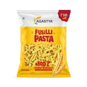Agastya durum wheat Fusilli Pasta (500 gm) | Pack of 3