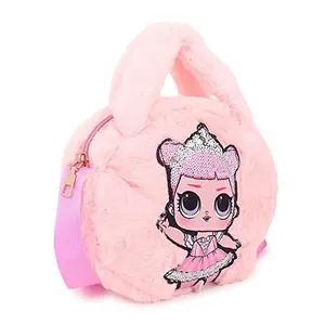 Aashiya Trades Unicorn fur sling bag cross body bag purse for girls