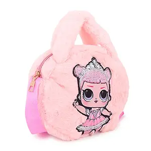 Aashiya Trades Soft Plush Girl Bag for Girls for Gift Fur Unicorn bag for Girls Cute Crossbody Shoulder Bag for WomenCrossbody Purse (Multicolor)