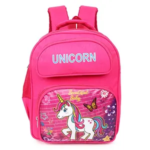 Aashiya Trades Unicorn school bagpack - 16 inch perfect for nursery to 3rd standard 