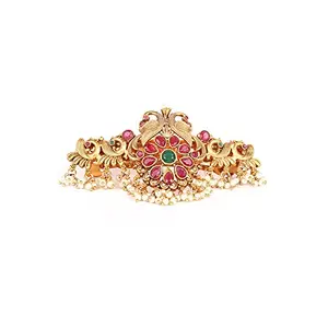 Priyaasi Kemp Stones Beads Golden ColorHair Accessories