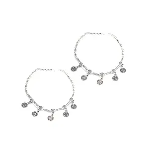 Priyaasi German Oxidized Anklets for women