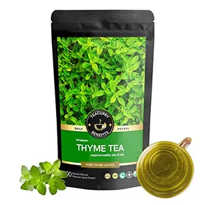 TEACURRY Thyme Tea (25 Grams 50 Cups) - Helps with ing & - Canadian Thyme
