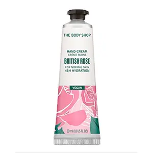 The Body Shop British Rose Petal Soft Hand Cream 30ml