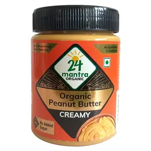 24 Mantra Organic Peanut Butter -450 gm