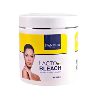 Nandini Herbal Lacto Bleach for Men and Women 500g