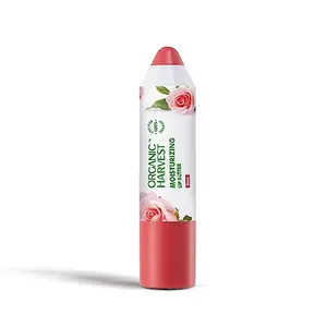 Organic Harvest Moisturizing Lip Butter: Rose | Tinted Lip Butter for Women Men & | Best Organic Lip Balm | 100% American Certified Organic | 4gm