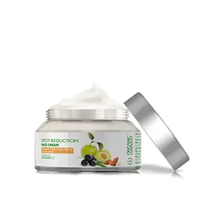 Organic Harvest Spot Reduction Face Cream: Kakadu Plum Acai Berry & Almonds | Vitamin C Dark Spot Removal Face Cream For Women & Men | 100% American Certified Organic | Sulphate & - 50g