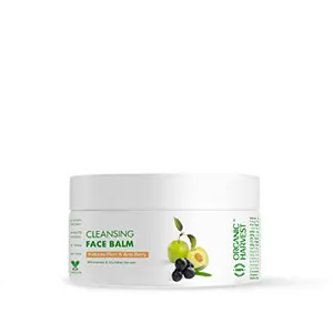 Organic Harvest Cleansing Face Balm: Kakadu Plum & Acai Berry | For Men & Women | Brightens & Repair Skin Damage | Suitable for All Skin Types - 80gm