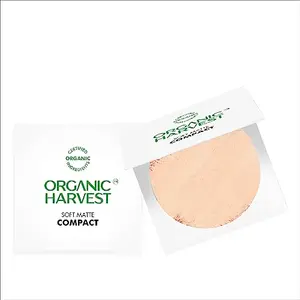 Organic Harvest Soft Matte Compact - Natural 9gm
