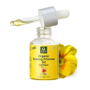 Organic Harvest Cold - Pressed Primrose Unbleached & Unrefined Best Skin Moisturizer 100% Organic Sulphate & - 30ml
