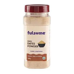 FULSOME - Dried Dates Powder - Kharik Powder | Natural Sweetener - 300G