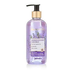fabessentials Lavender Rosemary  | with Natural Bioactives | Cleanses Hands without Drying & Stripg away Moisture - 300 ml