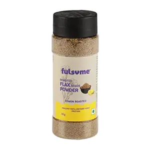 FULSOME - Roasted Flax Seeds Powder (Lemon Roasted)