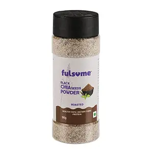 FULSOME - Black Chia Seeds Powder (Roasted)