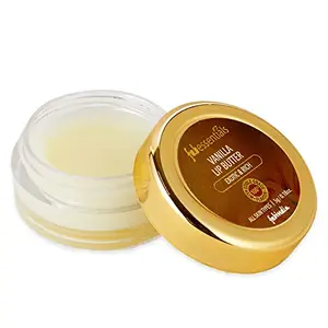 fabessentials Vanilla Lip Butter | infused with Coconut Oil & Shea Butter | with 100% Edible Grade Flavour & No Artificial Fragrance | for Instant Light Lip Moisturisation - 5 gm