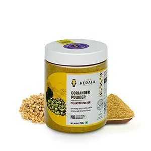 LocoKerala - Cilantro Pulver Coriander Powder Hand Ground Dhania Fresh Indian Masala For Cooking (500g)
