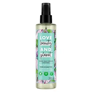 Love Beauty & Planet Onion Black Seed & Hairfall Control Oil I 200ml