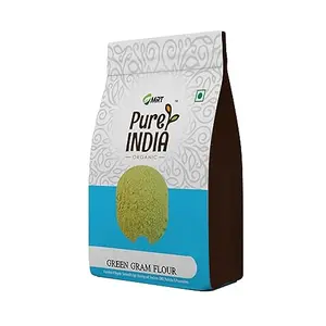Pure India - Green Gram Powder 250gm Pure Food Grade and for Glowing Skin & Face