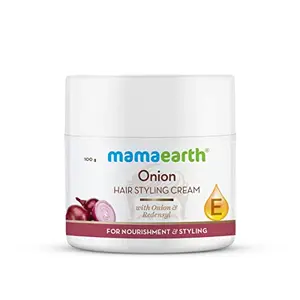 Mamaearth Onion Hair Styling Cream for Men with Onion & Redensyl for Nourishment & Styling- 100 g