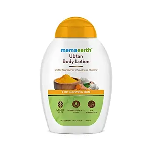Mamaearth Ubtan Body Lotion with Turmeric & Kokum Butter for Glowing Skin  200 ml