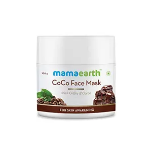 Mamaearth CoCo Face Pack Cream with Coffee and Cocoa For Glowing Skin (100g)