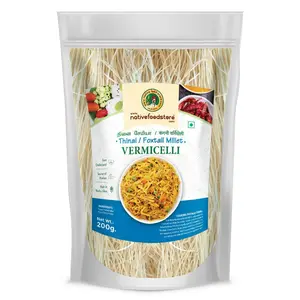 Nativefoodstore Millet Vermicelli - Thinai / Foxtail Millet Vermicelli-200gms