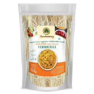 Nativefoodstore Millet Vermicelli - Multi Millet Vermicelli (Lemon Flavour)-200gms