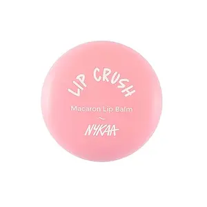 Nykaa Lip Crush Macaron Lip Balm - Strawberry (Pack Of 1)