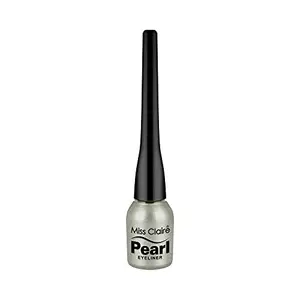 Miss Claire Pearl Eyeliner for Women/Girls Shade No. 17 Light Gold