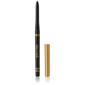 Miss Claire Miss Claire Waterproof Extra Soft Kohl Pencil (Gold Cap) Black 0.35 Grams Pink