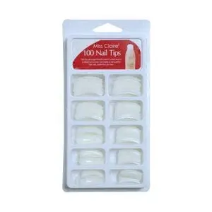 Miss Claire Miss Claire 100 Nails Tips Hm08-Natural White 1 Count
