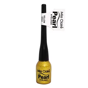 Miss Claire Pearl Eyeliner For Women/Girls Shade No. 19 Yellow Gold